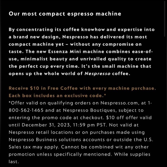 Nespresso Essenza Mini in Ruby Red - Picture 6 of 7